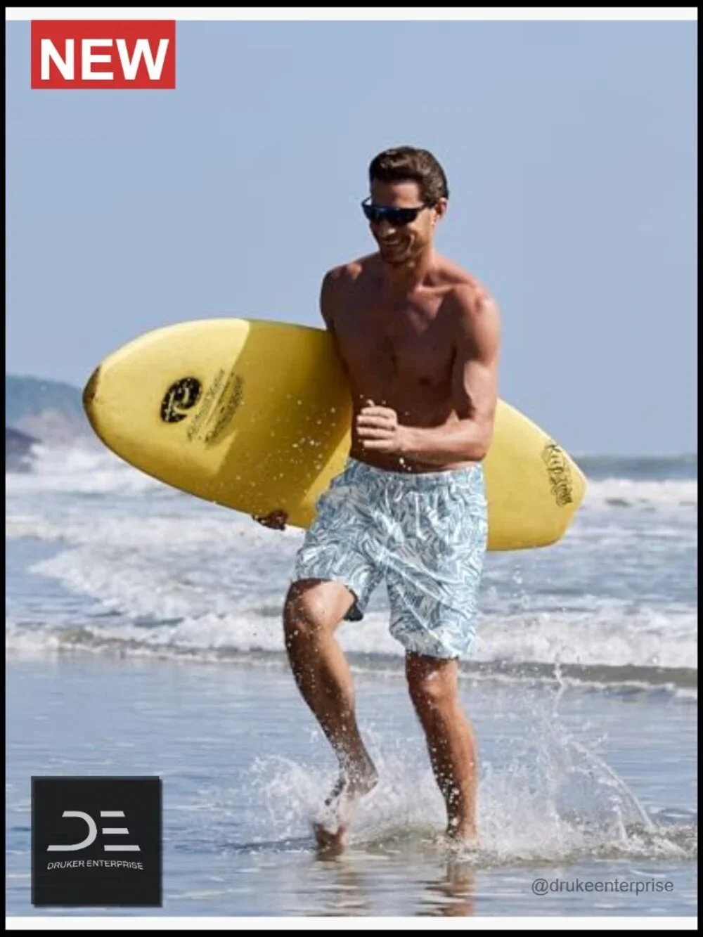 Men's Quick Dry UPF 30 Swim Trunks 7